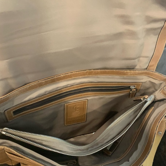 Coach Leather Satchel Briefcase - Picture 2 of 4